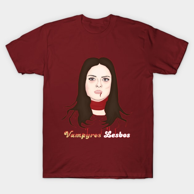 Vampyros Lesbos T-Shirt by attackofthegiantants